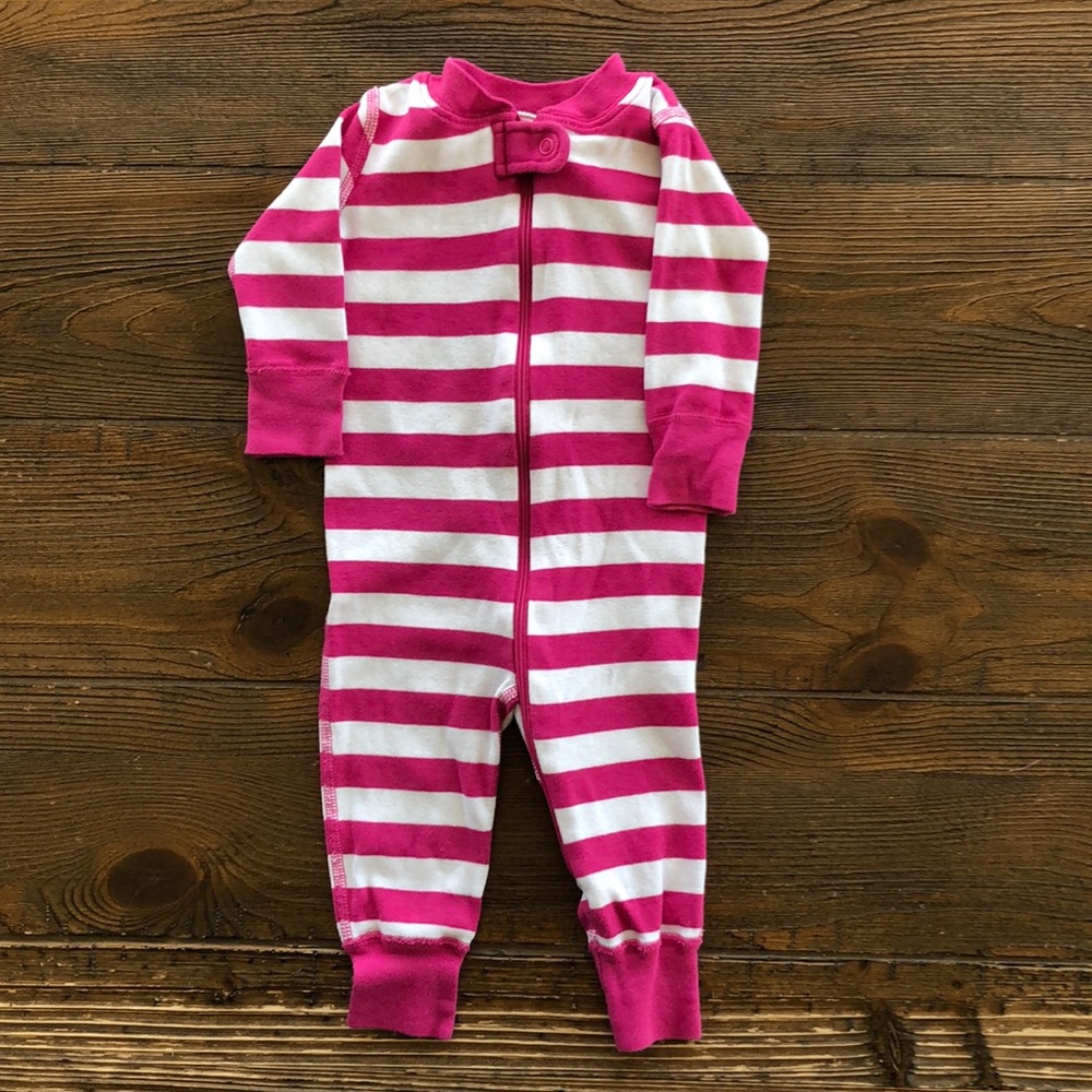 Hanna Andersson 3-6 month zip up sleeper